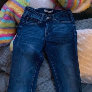 Kancan dark blue jeans (no rips)